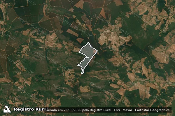 Imagem de satélite de Fazenda Grota Do Rato C Da Tesoura em ITAMARANDIBA - MG