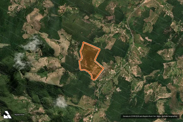 Imagem de satélite de Fazenda Lote 75 em TEÓFILO OTONI - MG