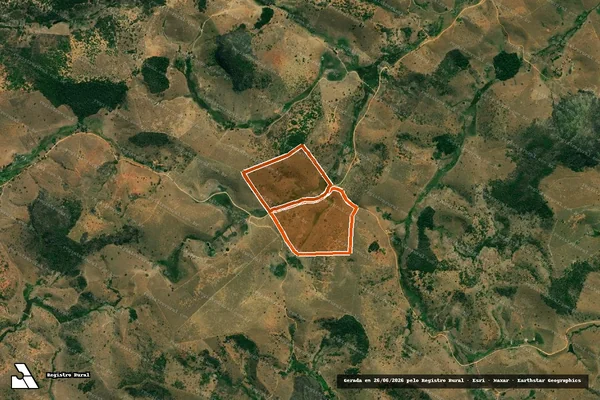 Imagem de satélite de SITIO SANTA ROSA em ATALÉIA - MG