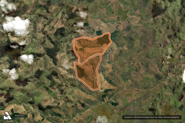 Imagem de satélite de FAZENDA FLORESTA em CARLOS CHAGAS - MG