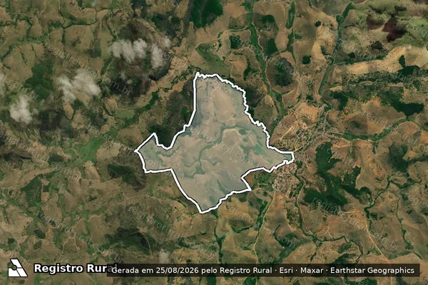 Imagem de satélite de FAZENDA MIRONGA em ATALÉIA - MG
