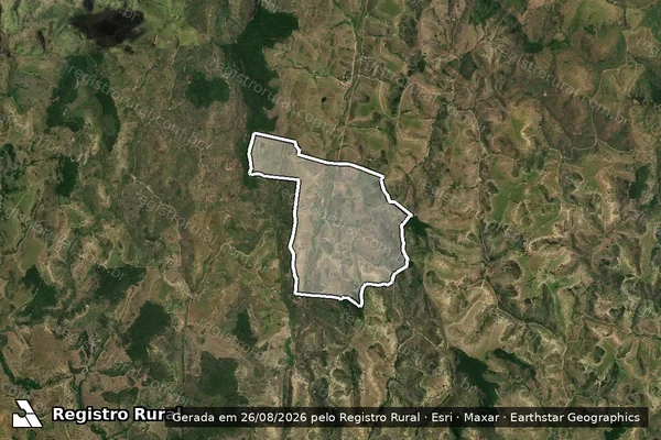 Imagem de satélite de Fazenda Santa Helena Do Limoeiro em ATALÉIA - MG