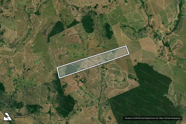 Imagem de satélite de Fazenda Ramalina em NANUQUE - MG