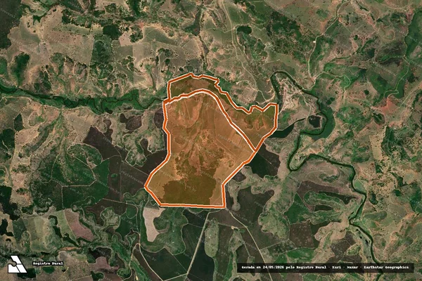 Imagem de satélite de Fazenda Brasília em UMBURATIBA - MG