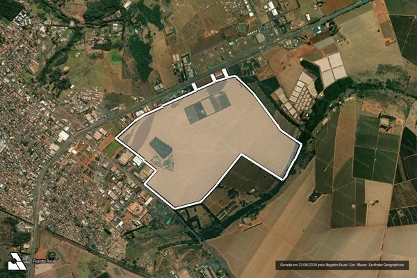 Imagem de satélite de Fazenda Francelina em ARAGUARI - MG