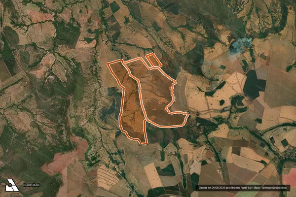 Imagem de satélite de Fazenda Piracanjuba em ARAGUARI - MG