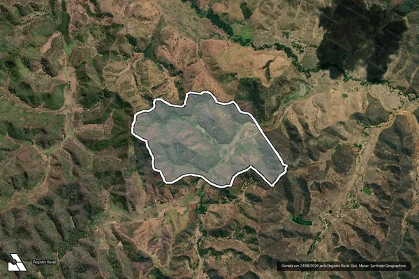 Imagem de satélite de FAZENDA BARREIROS em ÁGUA BOA - MG