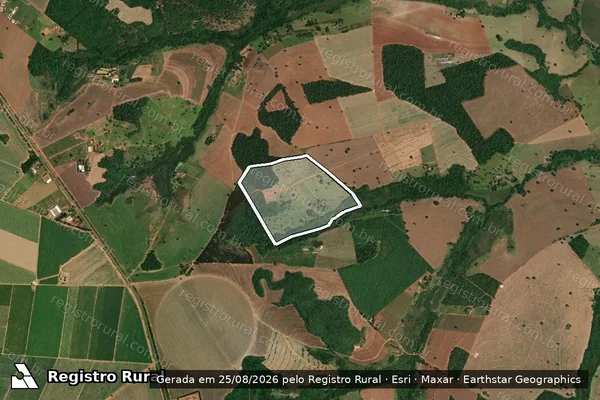 Imagem de satélite de FAZENDA CACHOEIRA E MORINHOS em TUPACIGUARA - MG