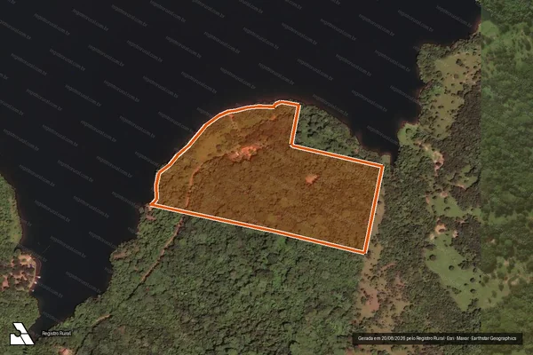 Imagem de satélite de FAZENDA TENDA DA LAGE em UBERLÂNDIA - MG