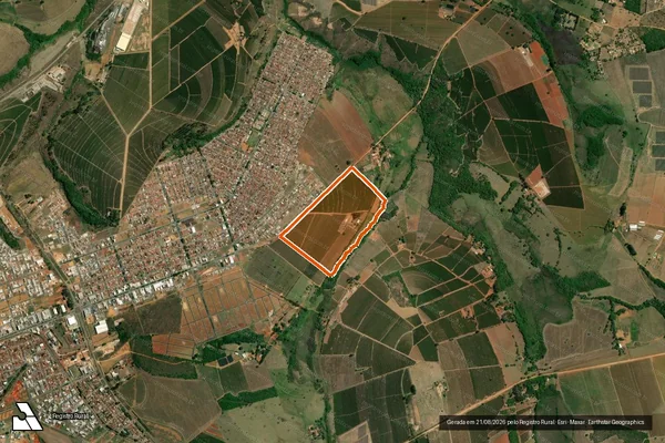 Imagem de satélite de Fazenda Esmeril em PATROCÍNIO - MG