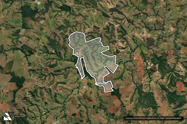 Imagem de satélite de FAZENDA ALAGOAS E CURRALEIRO em PATOS DE MINAS - MG
