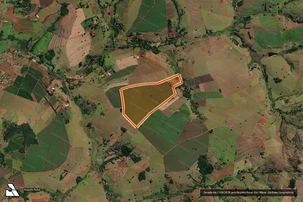 Imagem de satélite de FAZENDA MATA DOS FERNANDES em PATOS DE MINAS - MG