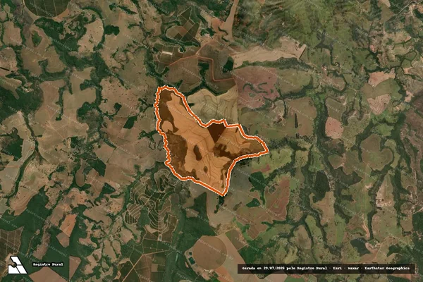 Imagem de satélite de Fazenda Andrade em VARJÃO DE MINAS - MG