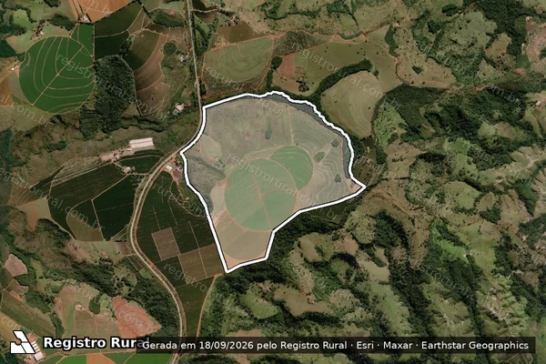 Imagem de satélite de FAZENDA VARGEM FORMOSA em SÃO GOTARDO - MG