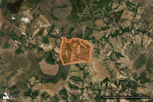 Imagem de satélite de Fazenda Extrema Grande em TRÊS MARIAS - MG