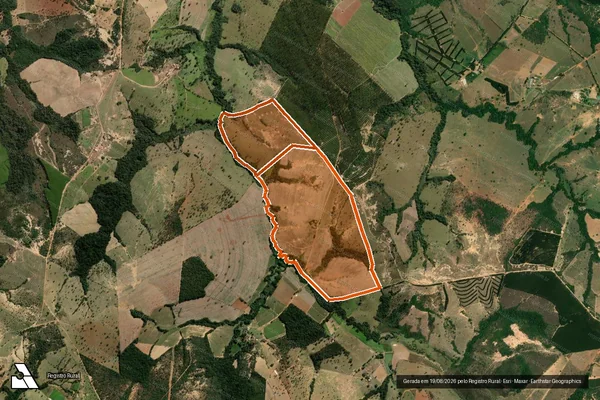 Imagem de satélite de Fazenda Picao em MARTINHO CAMPOS - MG