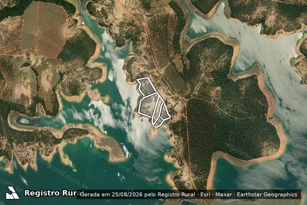 Imagem de satélite de Fazenda Sao Joao Do Curralinho G04 em MORADA NOVA DE MINAS - MG