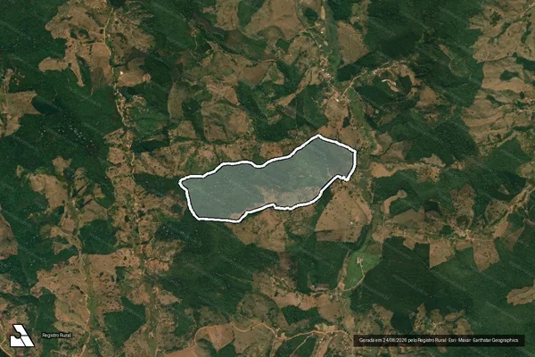 Imagem de satélite de Fazenda São Sebastião I em COLUNA - MG