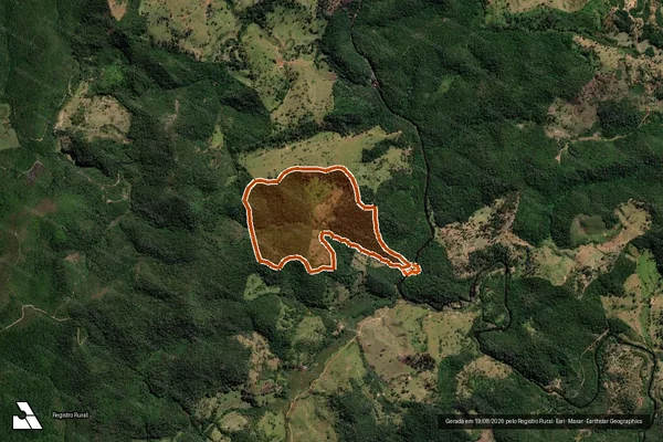 Imagem de satélite de Corrego Do Jacu em DOM JOAQUIM - MG