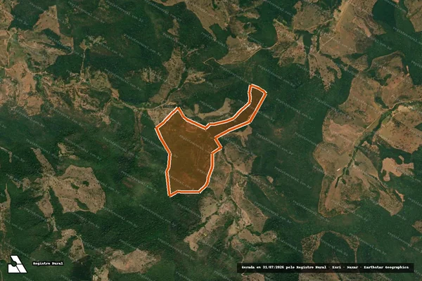 Imagem de satélite de Fazenda Bom Jardim em SABINÓPOLIS - MG