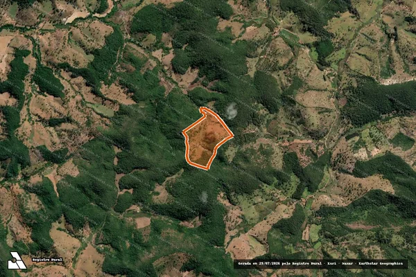 Imagem de satélite de SITIO MUCURI em SABINÓPOLIS - MG