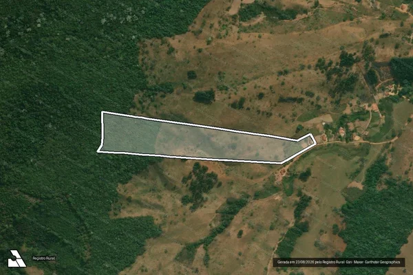 Imagem de satélite de Fazenda Gameleira em FREI LAGONEGRO - MG