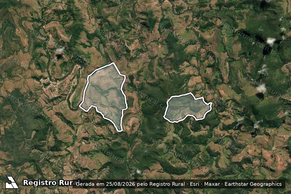 Imagem de satélite de Paiol em SÃO PEDRO DO SUAÇUÍ - MG