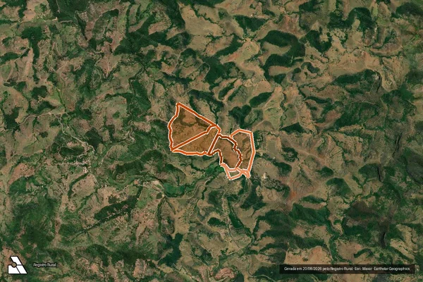 Imagem de satélite de Fazenda Santa Rita em GOVERNADOR VALADARES - MG