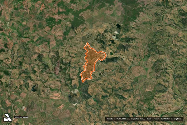 Imagem de satélite de FAZENDA CORREGO DOS PINTOS em GOVERNADOR VALADARES - MG