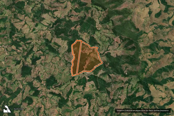 Imagem de satélite de Fazenda Agua Limpa em GOVERNADOR VALADARES - MG