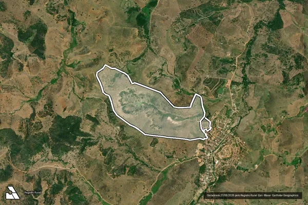 Imagem de satélite de FAZENDA IMBURANA em NOVA MÓDICA - MG