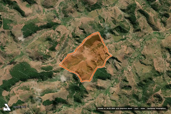 Imagem de satélite de FAZENDA DUTRA'S em NOVA MÓDICA - MG