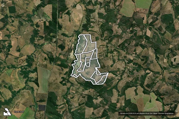 Imagem de satélite de Fazenda Boa Vista em CLÁUDIO - MG