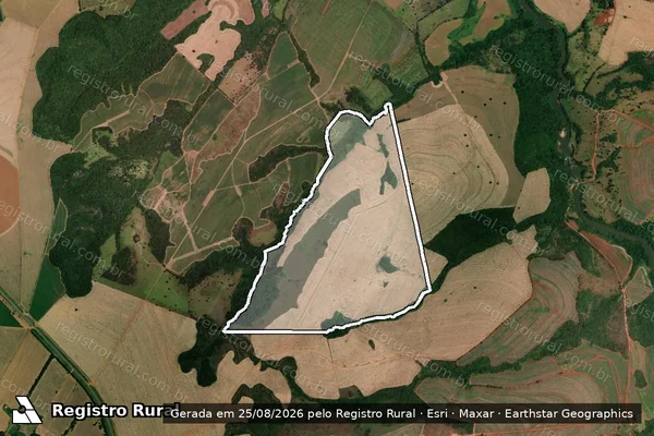 Imagem de satélite de Fazenda Colonia em SACRAMENTO - MG