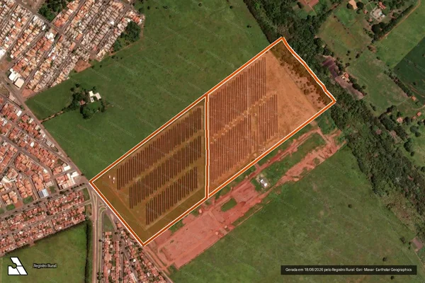 Imagem de satélite de FAZENDA SÃO BENTO DA RESSACA em FRUTAL - MG