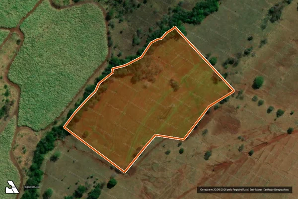 Imagem de satélite de Faz Sao Mateus De Baixo em FRUTAL - MG