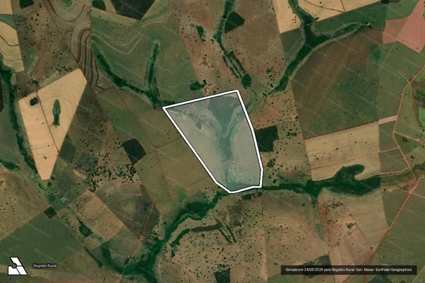 Imagem de satélite de Fazenda Barreiro em LIMEIRA DO OESTE - MG