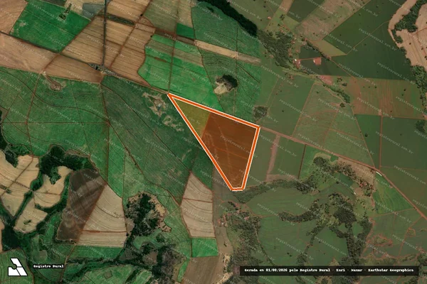 Imagem de satélite de Sitio Santa Helena em CONQUISTA - MG