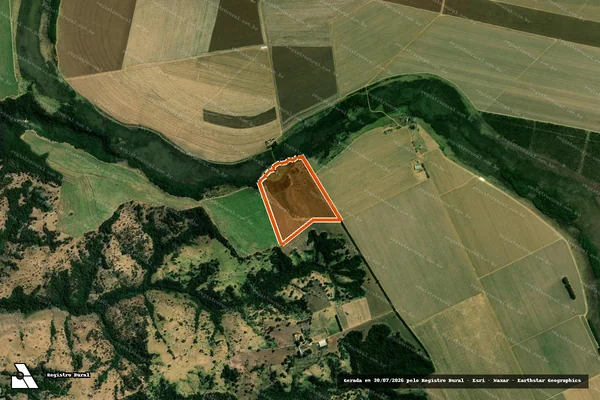 Imagem de satélite de Fazenda Primavera em UBERABA - MG