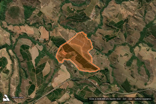 Imagem de satélite de Fazenda Das Mesas em CAMPOS ALTOS - MG