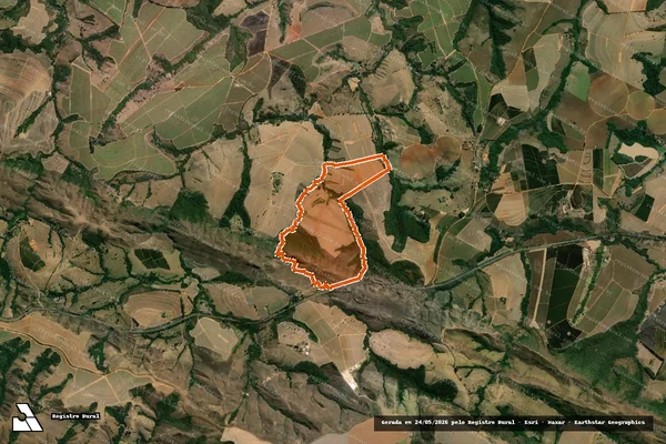 Imagem de satélite de Fazenda Senhor Do Bonfim em PERDIZES - MG