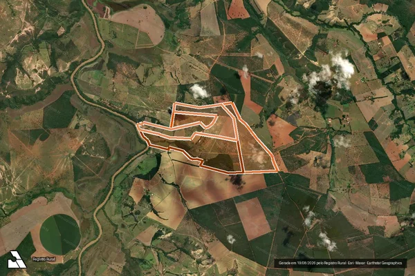 Imagem de satélite de Fazenda Boa Vista E Baixa Grande em BOM DESPACHO - MG