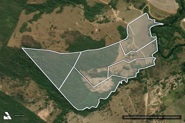 Imagem de satélite de FAZENDA BOM JARDIM em CONCEIÇÃO DO PARÁ - MG