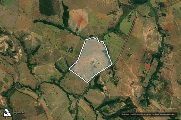 Imagem de satélite de Estancia Fortuna em DORES DO INDAIÁ - MG