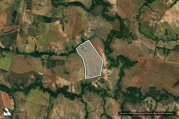 Imagem de satélite de Fazenda Cocais em DORES DO INDAIÁ - MG
