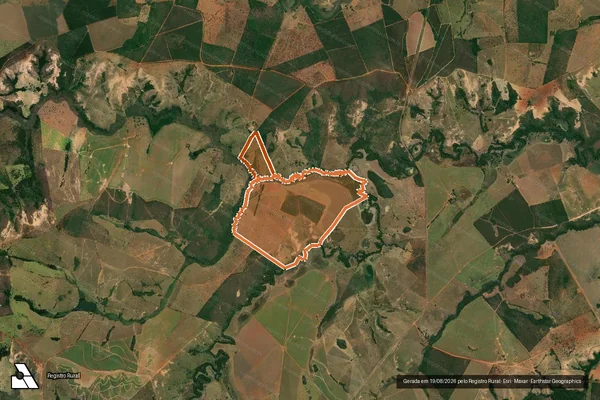 Imagem de satélite de Fazenda do Guara em DORES DO INDAIÁ - MG