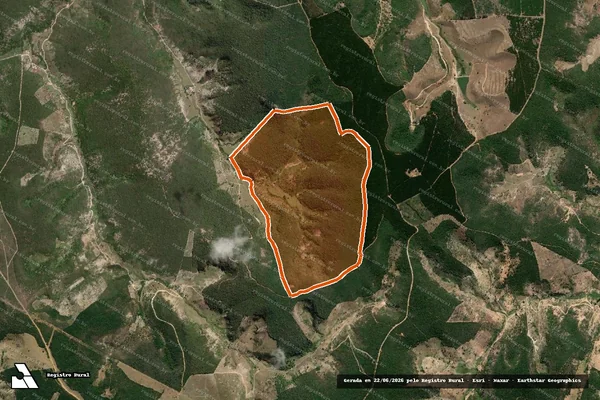 Imagem de satélite de Fazenda Corrego Novo em PADRE PARAÍSO - MG