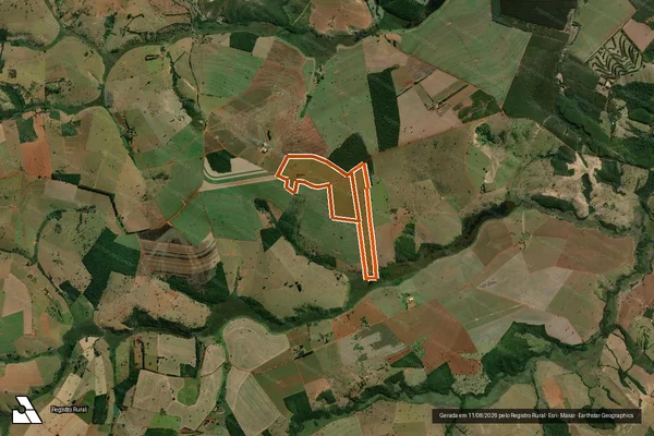Imagem de satélite de Fazenda Sao Domingos em LUZ - MG