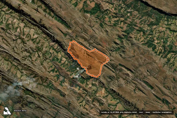 Imagem de satélite de Fazenda Chapadao Da Canastrinha em SÃO ROQUE DE MINAS - MG