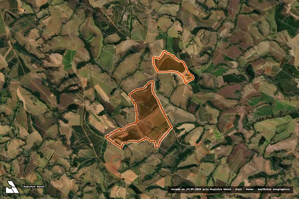 Imagem de satélite de Fazenda Campo Alegre Corrego Fundo em SÃO ROQUE DE MINAS - MG